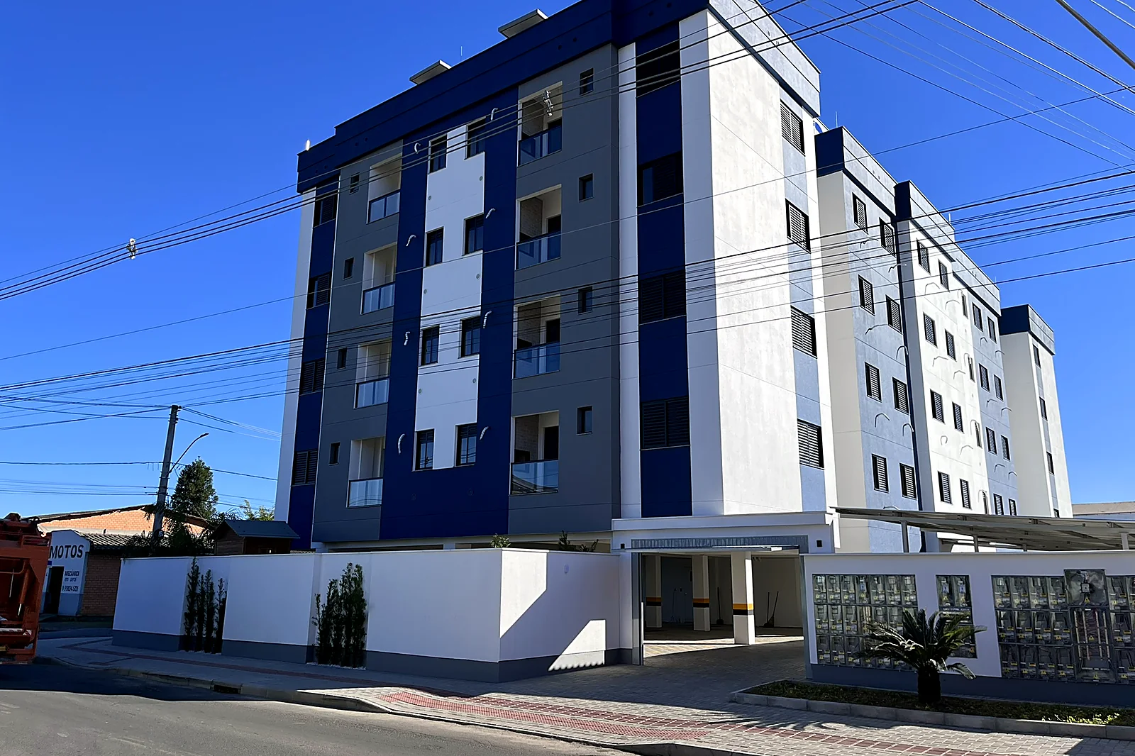 Foto da fachada entregue